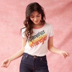 Wrangler Vintage Style Ringer Tee